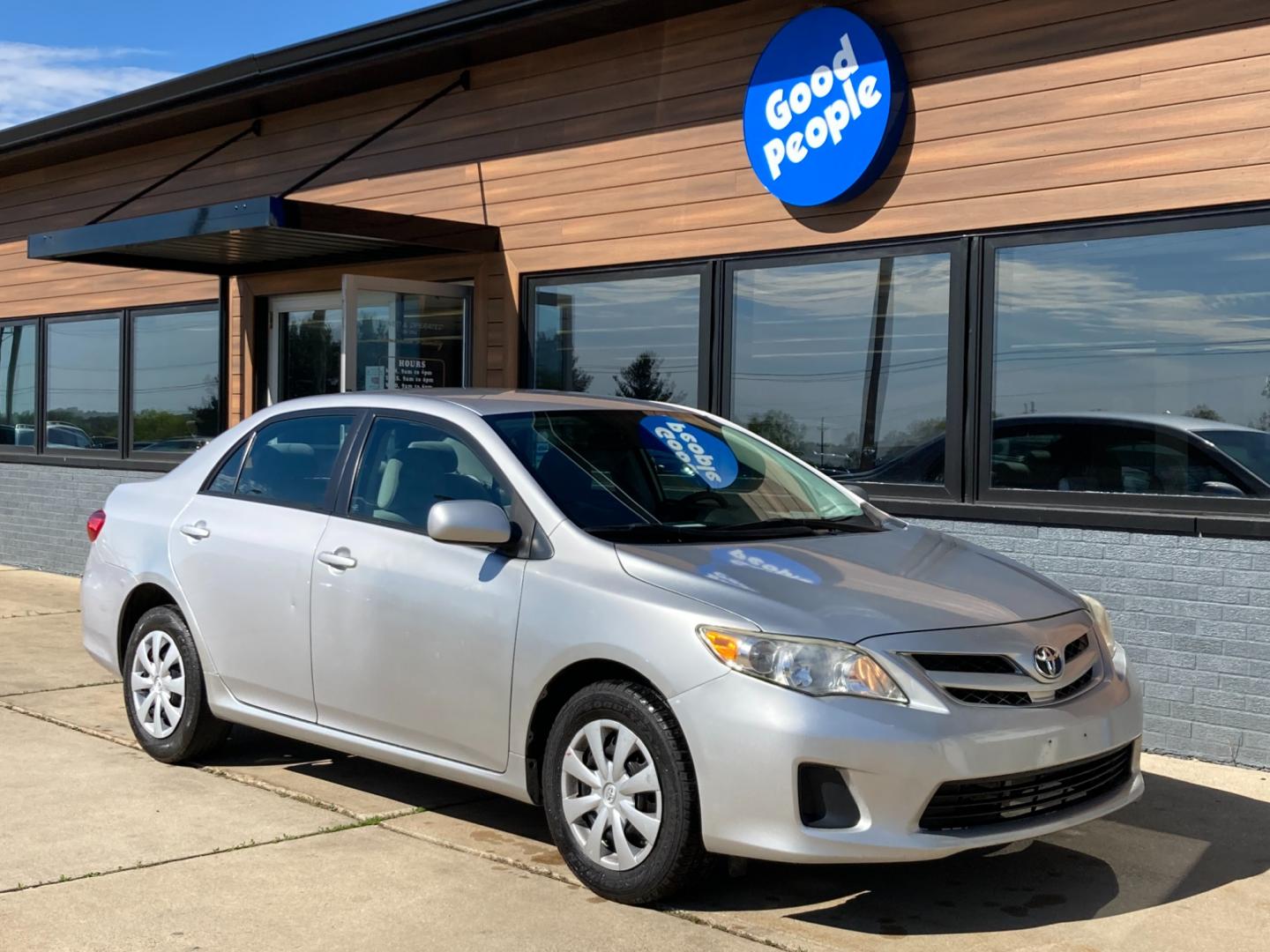 2011 Magnetic Gray Met. Toyota Corolla S 5-Speed MT (2T1BU4EE2BC) with an 1.8L L4 DOHC 16V engine, 5-Speed Manual transmission, located at 1800 South Ihm Blvd, Freeport, IL, 61032, (815) 232-5543, 42.278645, -89.607994 - Photo#0